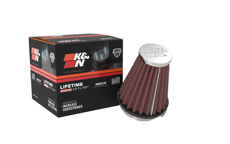 Universal Chrome Filter 2.25 Inch Flange/3.5 Inch Base/2 Inch Top/4 Inch Height - View 19 | Dirty Garage