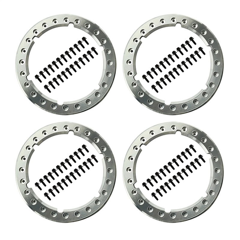 Universal 17-18/21 F-150 Raptor (w/35in Tire) Functional Bead Lock Ring Kit - Style 1 - View 2 | Dirty Garage