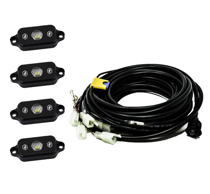 Universal White Rock Light Kit | Dirty Garage