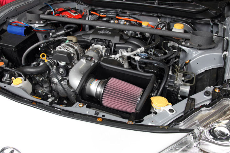 Universal 13 BRZ 2.0L/13 FR-S 2.0L Silver 69 Series Typhoon Intake - View 8 | Dirty Garage