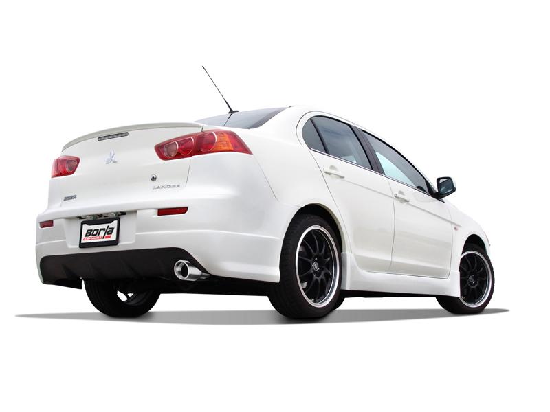Borla 08-11 Mitsubishi Lancer DE/ES/GTS SS Exhaust (rear section only) - View 5 | Dirty Garage