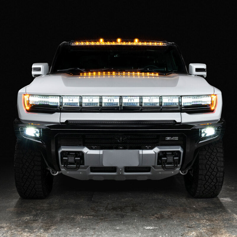 2022-2024 Hummer EV 5" Roof Mount Curved Light Bar w/ Brackets - View 10 | Dirty Garage
