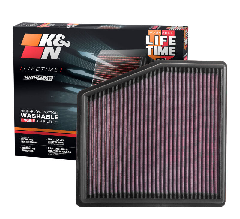 2017-2018 Pacifica V6 3.6L F/I Replacement Drop In Air Filter - View 12 | Dirty Garage