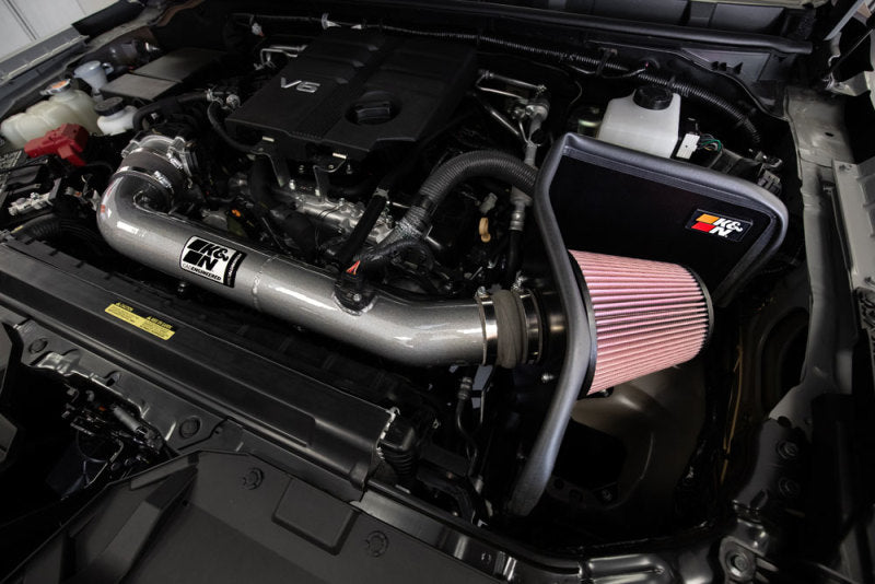 2022 Frontier V6 3.8LPerformance Air Intake System - View 4 | Dirty Garage