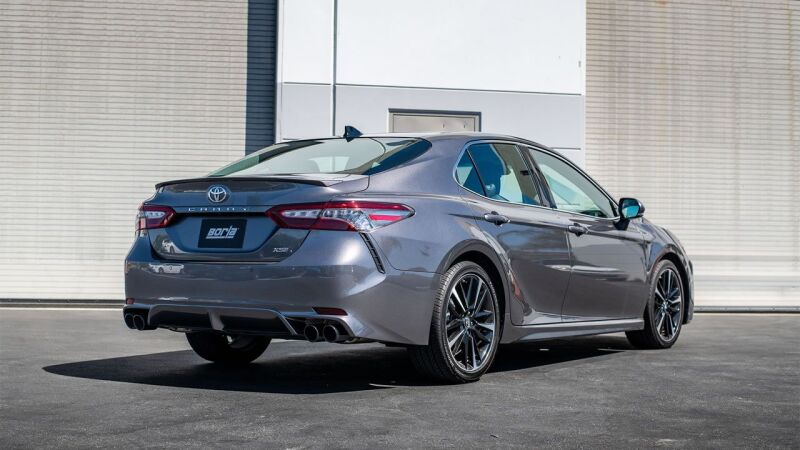 Borla 18-22 Toyota Camry XSE 2.5L i4 AT/MT FWD / 4DR S-TYPE Cat Back Exhaust (Black Chrome) - View 3 | Dirty Garage