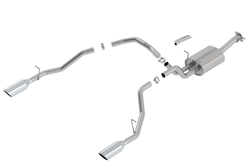 Borla 2019 RAM 1500 5.7L V8 AT 4DR Crew Cab Short Bed S-Type SS Catback Exhaust | Dirty Garage