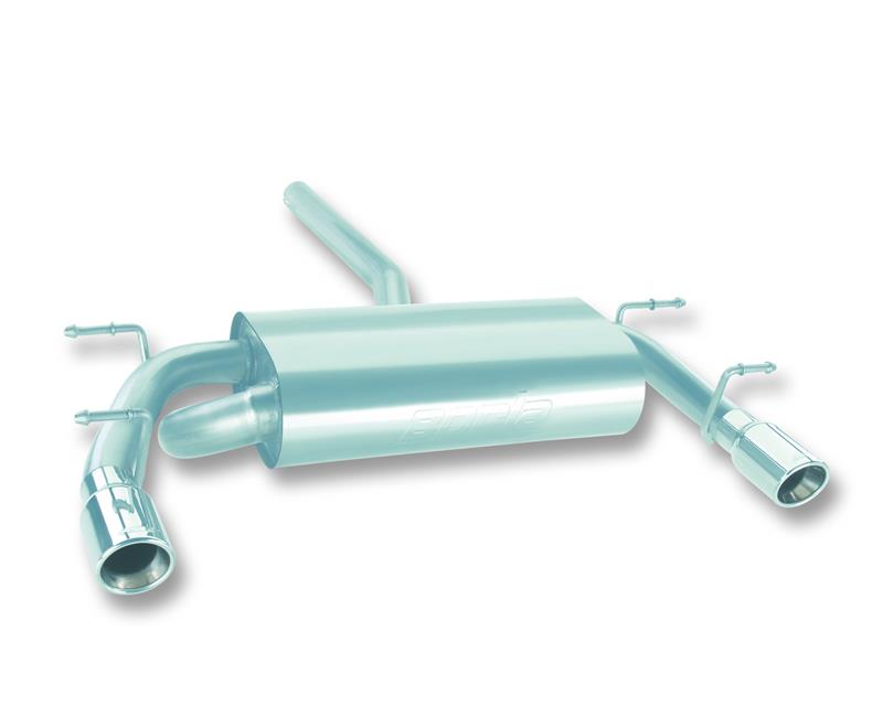 Borla 06-14 Mazda MX-5 Miata 2.0L RWD Twin-Tip Cat Back Exhaust - View 5 | Dirty Garage