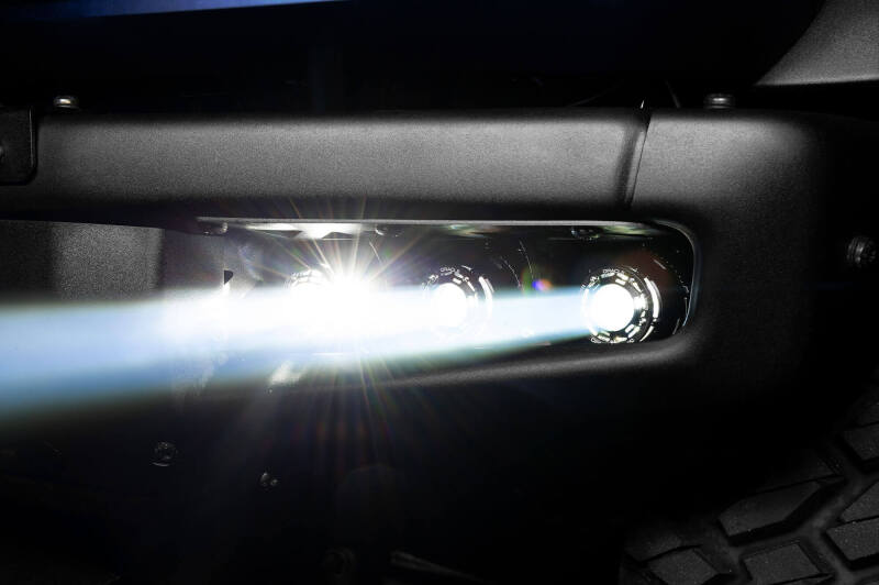 2021-2024 Bronco Off Road Laser and LED Fog Light Kit for Steel Bumper - View 10 | Dirty Garage