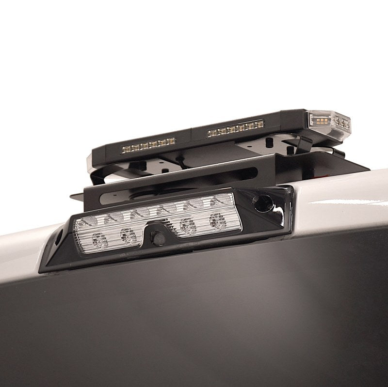 Universal 16" Hornet Series Amber LED Stealth Rooftop Strobe Bar - View 6 | Dirty Garage