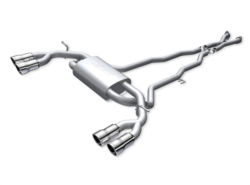 Borla 10-13 Hyundai Genesis 3.8L-V6 SS Catback Exhaust - View 4 | Dirty Garage