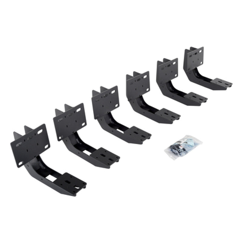 Go Rhino 19-22 Ram 1500 Crew Cab 4DR Mounting Brackets (V-Series V3/RB10 Slim/RB20 Slim) - Tex. Blk - View 2 | Dirty Garage