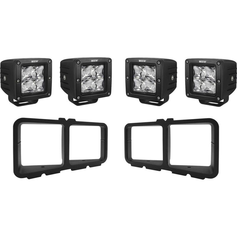Universal Textured Black Light Kit for Outlaw Front Bumpers | Dirty Garage