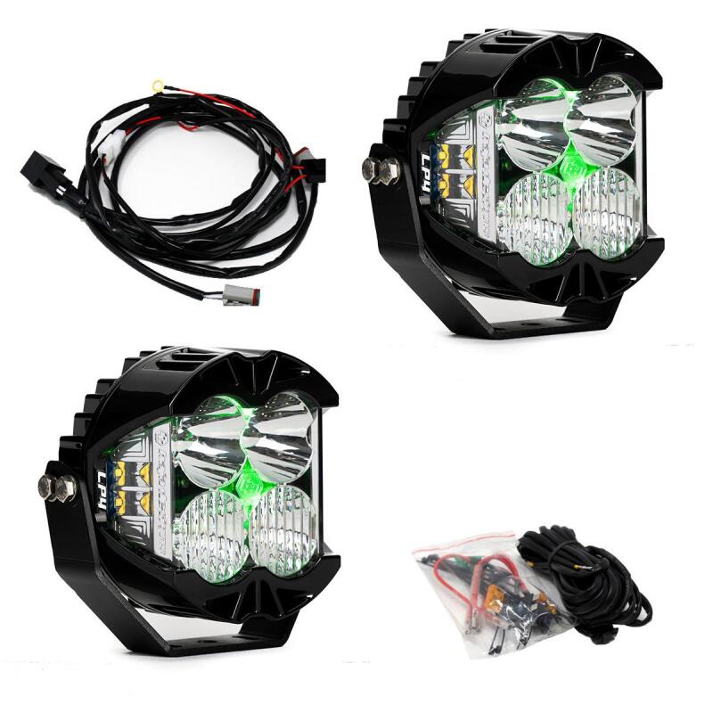 Baja Designs LP4 Pro Driving/Combo LED - Green Backlight | Dirty Garage
