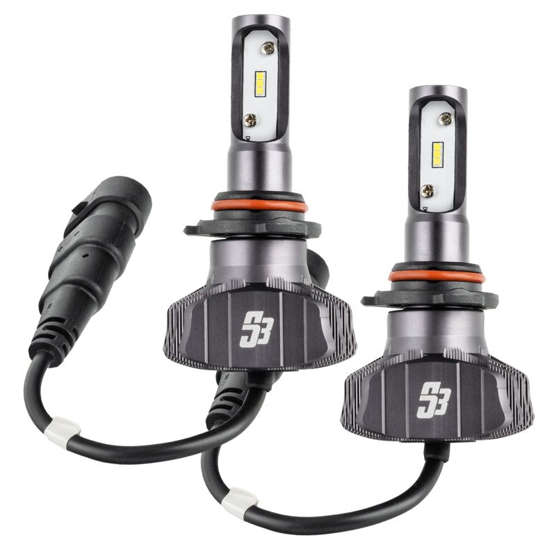 Universal 9006 S3 LED Headlight Bulb Conversion Kit 6000K | Dirty Garage