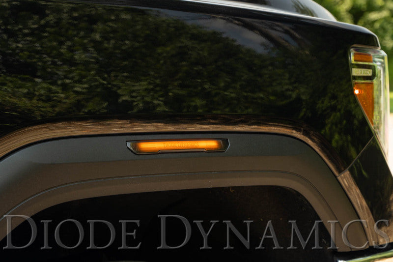 2020-2023 GM 2500 HD Sequential Smoked LED Sidemarkers - View 5 | Dirty Garage