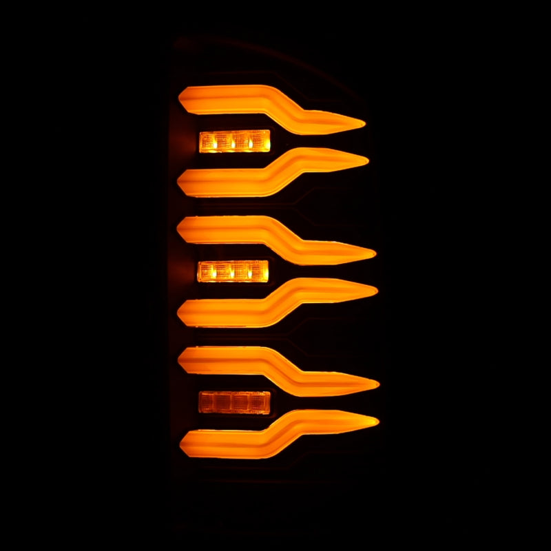2007-2009 Ram 1500 2500 3500 Luxx-Series LED Tail Lights Pair Black - View 7 | Dirty Garage