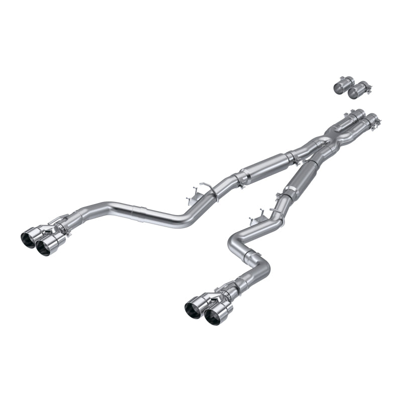 2017-2024 Challenger 5.7L 6.2L 6.4L Aluminized Catback Exhaust | Dirty Garage