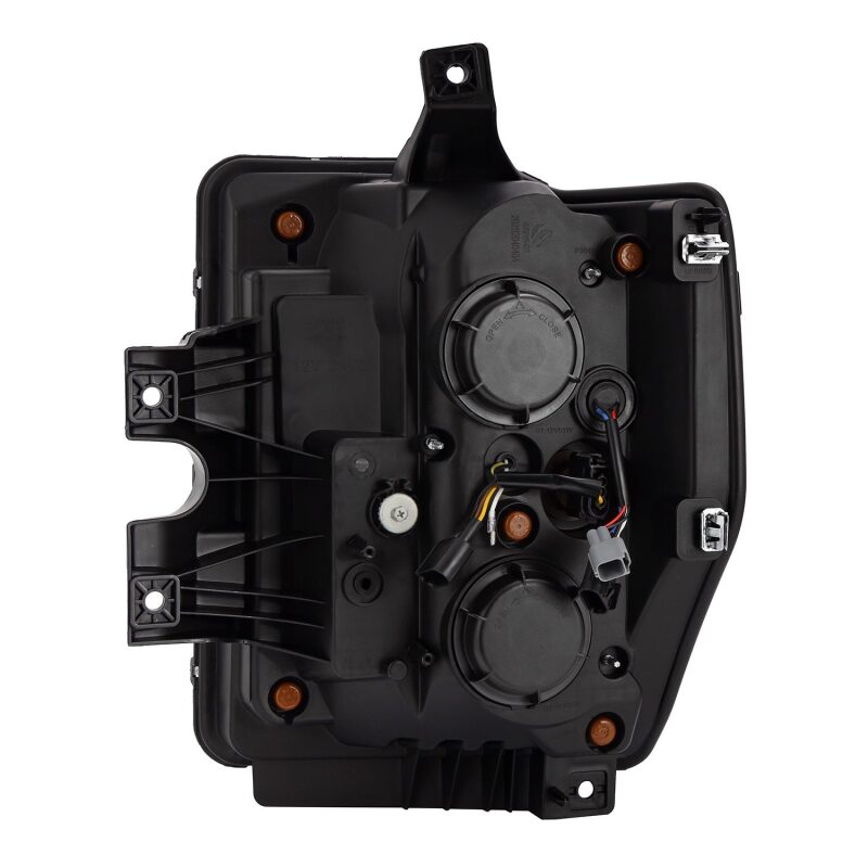 2008-2010 Super Duty Nova-Series LED Projector Black Headlights Active Light Sequential Signal - View 5 | Dirty Garage