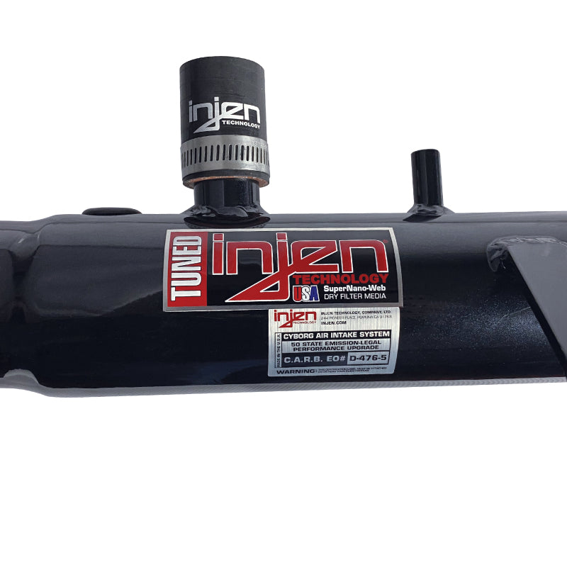 2003-2006 Honda Element L4 2.4L Black IS Short Ram Cold Air Intake - View 8 | Dirty Garage