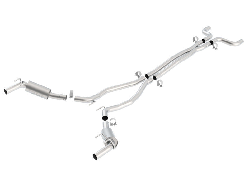 Borla 10-13 Chevy Camaro SS 6.2L V8 ATAK Catback Exhaust Incl. X Pipe works w/GFX Package - View 4 | Dirty Garage