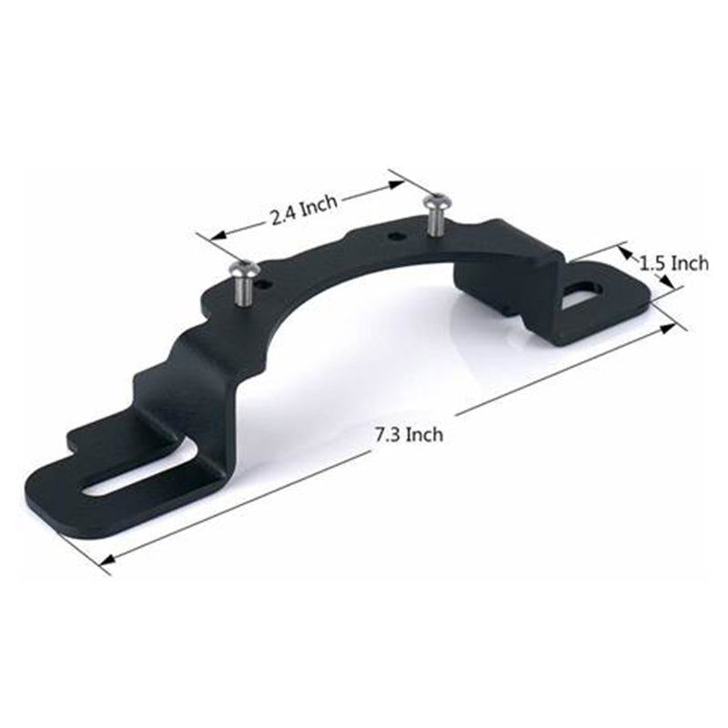 Wrangler LED Fog Light Adapter Brackets - View 6 | Dirty Garage