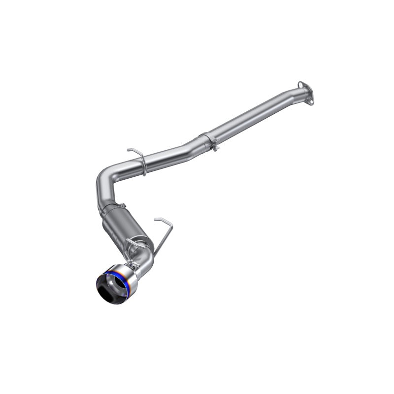 2012-2022 BRZ 2017-2022 GR86 3" Stainless Steel Cat Back Single Rear Exit Burnt Tip | Dirty Garage