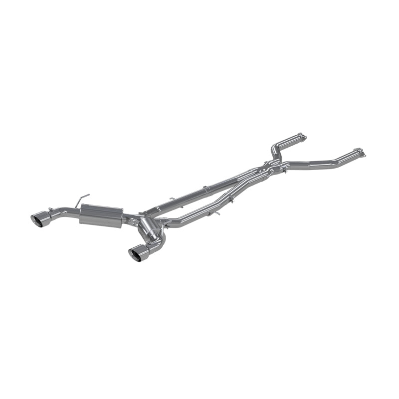 2016-2022 Infiniti Q50 3.0L 3" Cat Back 4.5" OD Tips - View 5 | Dirty Garage