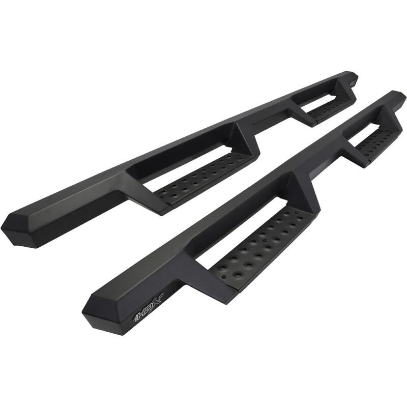 2009-2026 Ram 1500/HD Crew Cab HDX Black Drop Nerf Step Bars | Dirty Garage