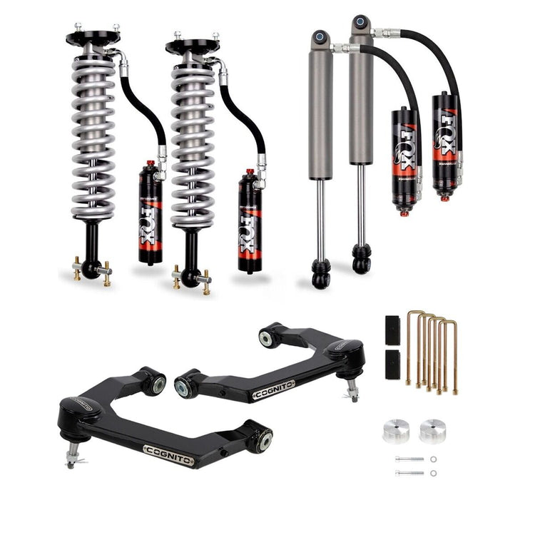 Cognito 3 Inch Elite Leveling Kit With Fox 2.5 Shocks for 2019-2025 GM 1500