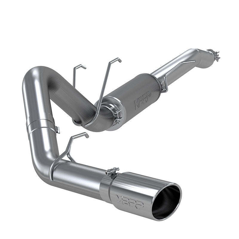 2017-2024 Superduty 4" T304 Catback Exhaust Single Side - View 5 | Dirty Garage