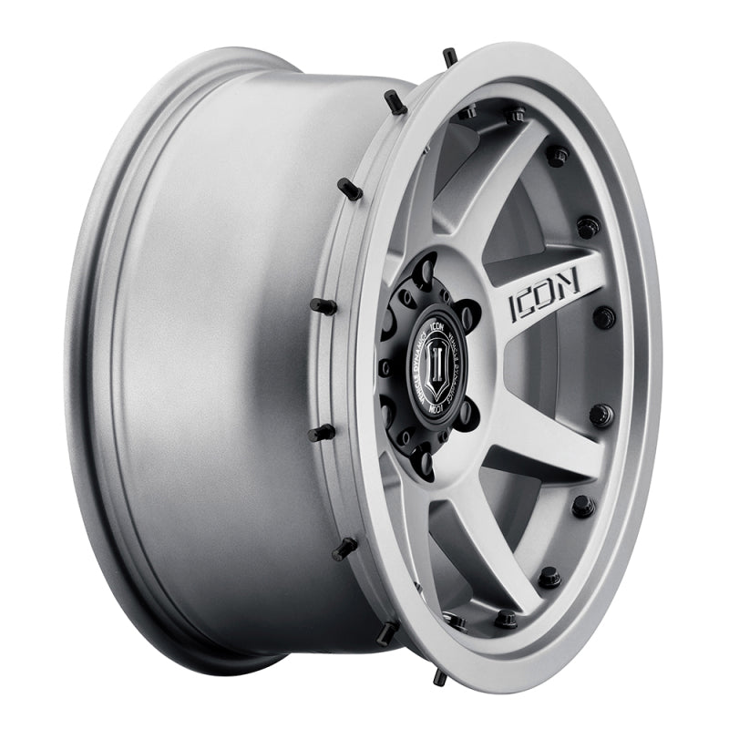 Universal Rebound Pro 17x8.5 6x5.5 0mm Offset 4.75" BS 106.1mm Bore Titanium Wheel - View 19 | Dirty Garage