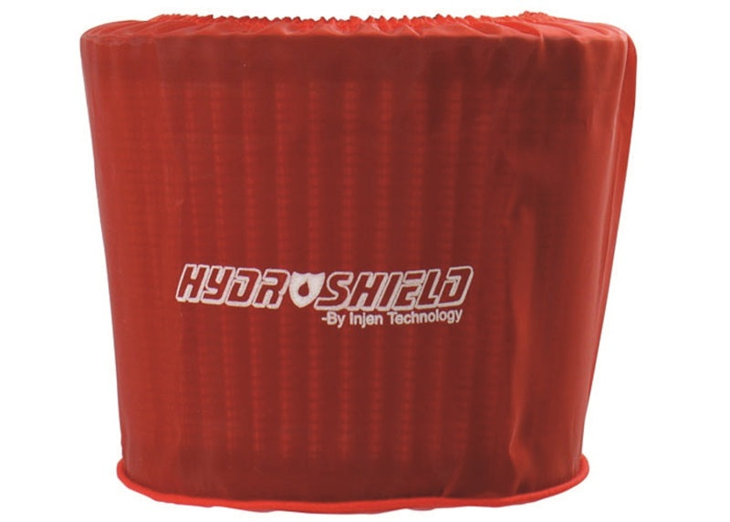 Universal Red Water Repellant Pre-Filter 6.75" Base 5" Tall 5" Top - View 2 | Dirty Garage