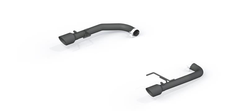 2015-2017 Mustang GT 5.0 2.5" Axle Back Kit Black Coated 4" OD Tips - View 3 | Dirty Garage