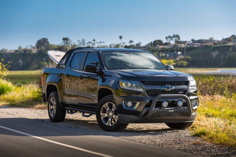 Go Rhino 15-20 Chevrolet Colorado Sport Bar 2.0 (Mid Size) - Tex Blk - View 12 | Dirty Garage