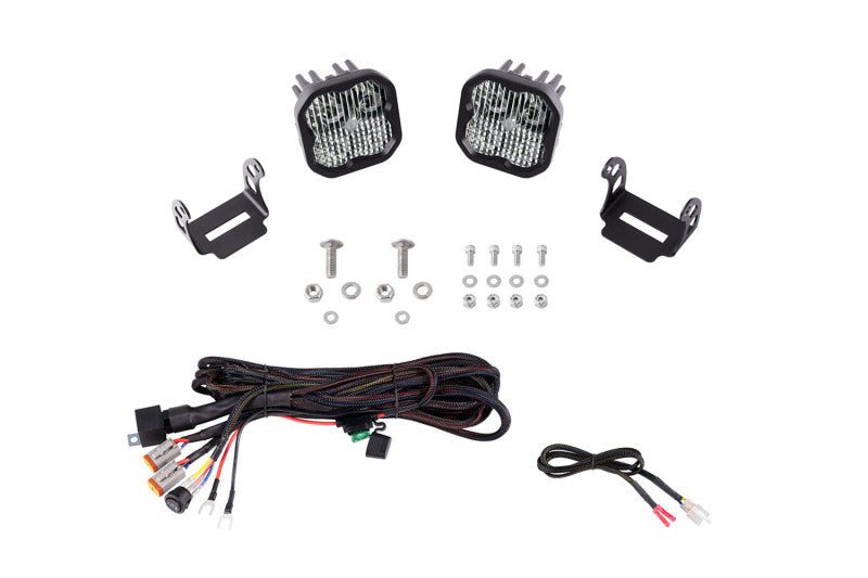 2021-2025 Bronco SS3 LED Backlit Ditch Light Kit - Pro White Combo - View 5 | Dirty Garage