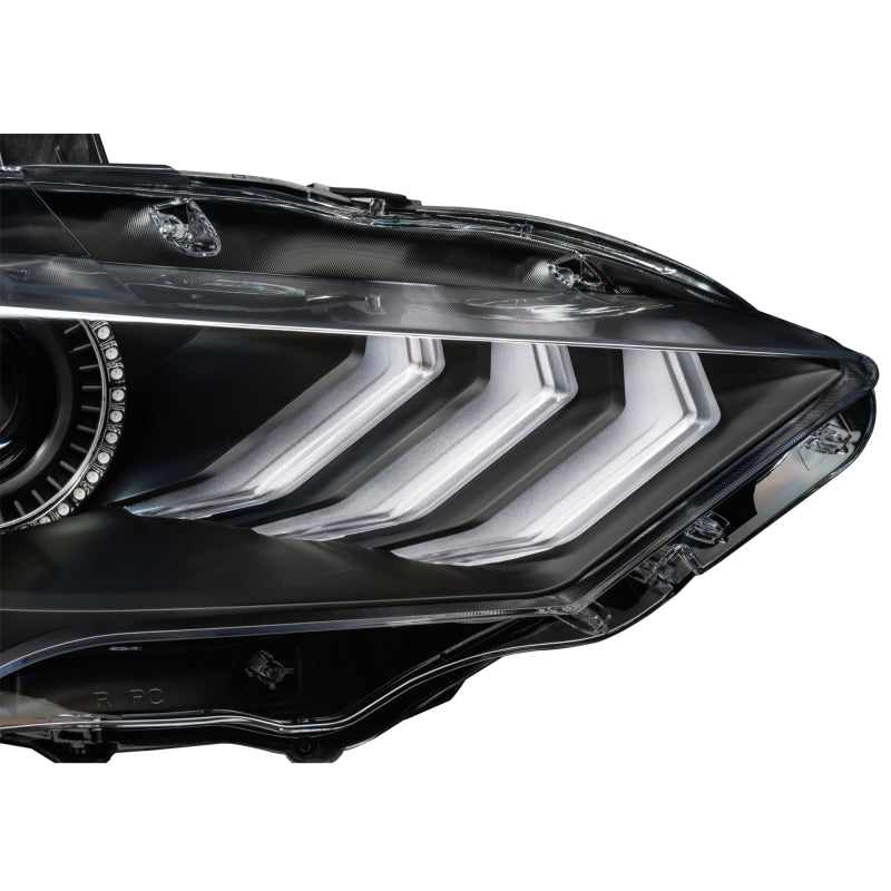 2018-2023 Mustang Dynamic ColorSHIFT LED Headlights Black Series - View 16 | Dirty Garage