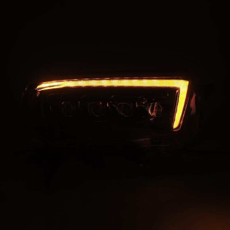 2010-2013 4Runner Nova-Series LED Projector Alpha Black Headlights Sequential Signal DRL - View 7 | Dirty Garage