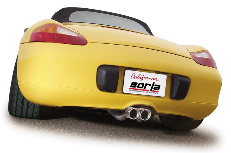 Borla 00-04 Porsche Boxster 3.2L 6cyl MT SS Catback Exhaust - View 5 | Dirty Garage