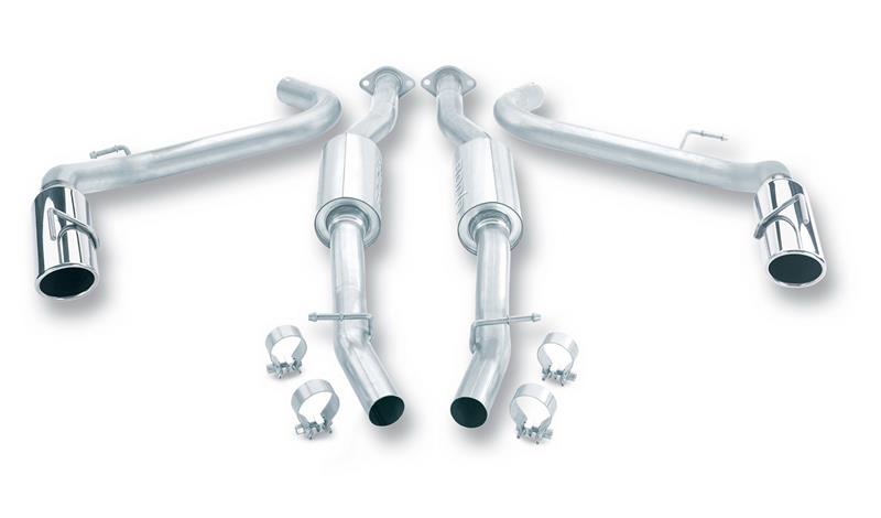Borla 99-04 Ford Mustang SVT Cobra Aggressive SS Catback Exhaust - View 4 | Dirty Garage