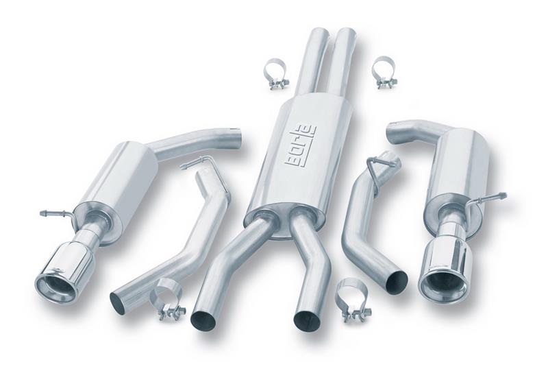Borla 02 Ford Thunderbird SS Catback Exhaust - View 3 | Dirty Garage