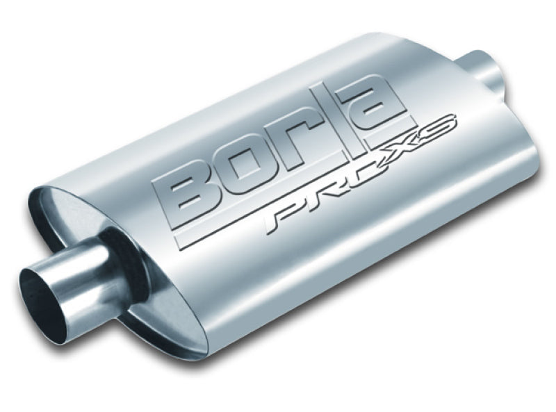 Borla Universal Pro-XS 2.5in Inlet//Outlet Center/Center Muffler - View 4 | Dirty Garage