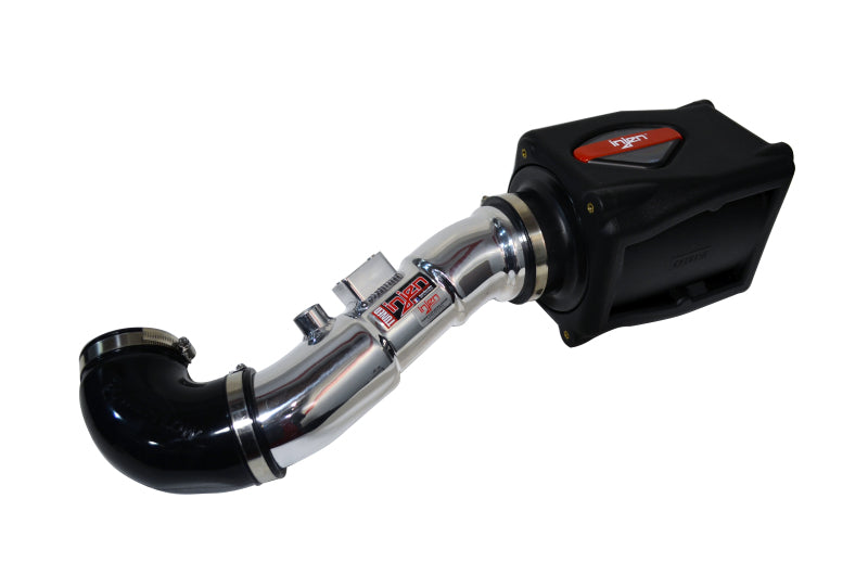 2004-2012 Nissan V8 5.6L Power-Flow Polished Power Box Air Intake System - View 3 | Dirty Garage