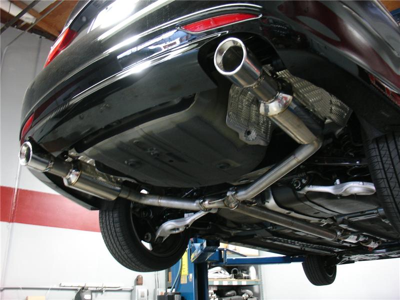 2011-2014 Sonata Optima 2.0L 3inch Cat Back Dual 60mm Mufflers - View 6 | Dirty Garage