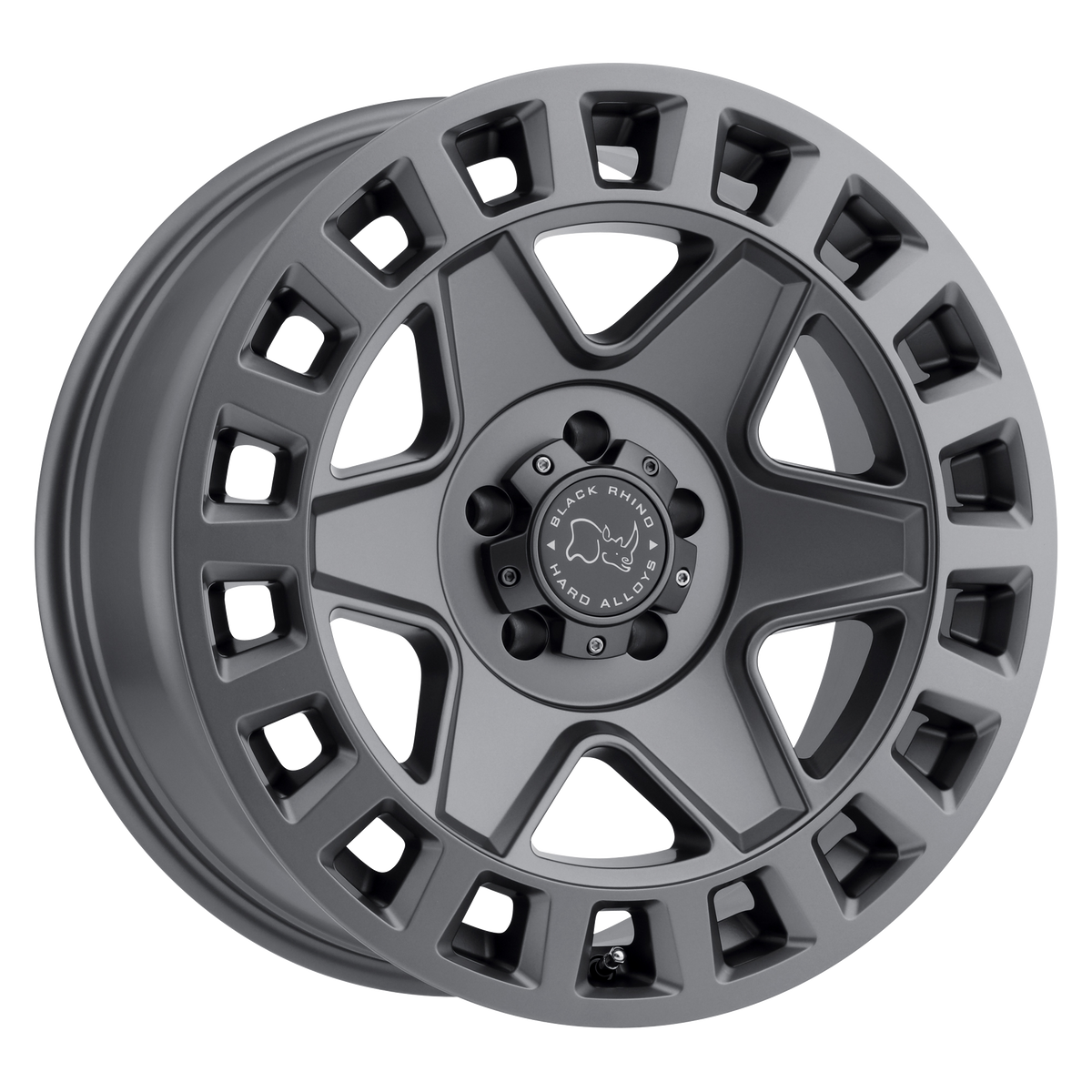 Black Rhino York Matte Gunmetal Wheel | Dirty Garage