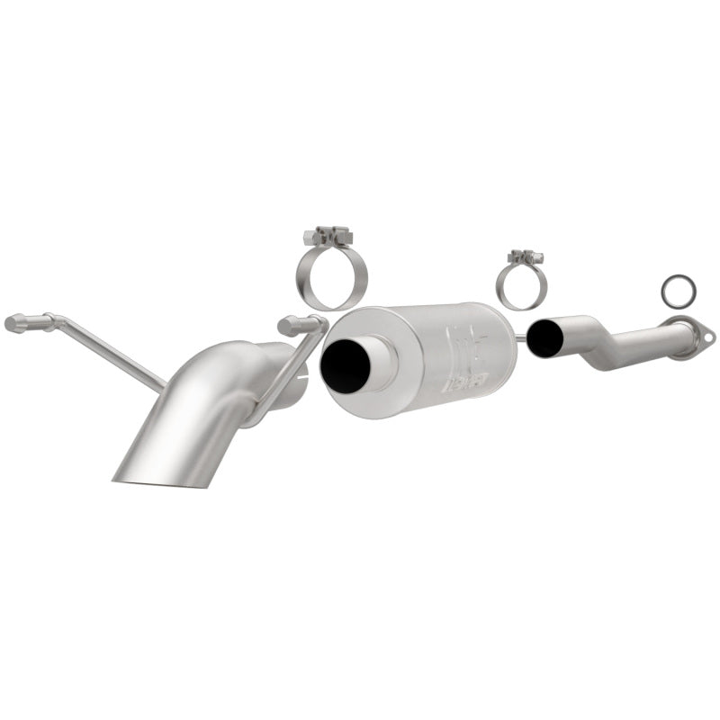 MagnaFlow 13-14 Toyota Tacoma V6 4.0L Turn Down in Front of Rear Tire SS Catback Perf Exhaust - View 2 | Dirty Garage