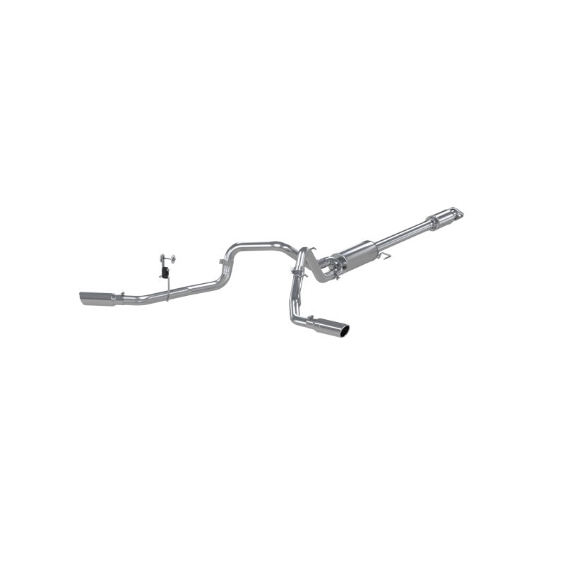 2015 F-150 3" Cat Back Dual Split Side Exit T409 Exhaust System - View 6 | Dirty Garage