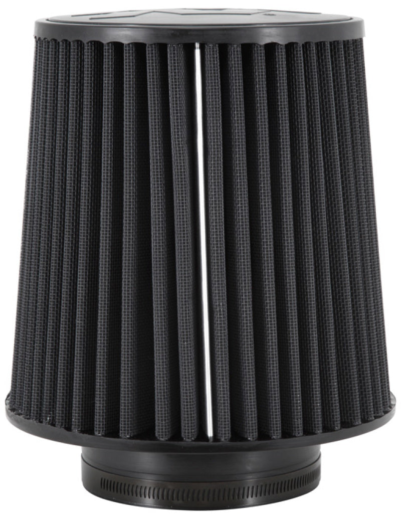 Universal Rubber Filter-Round Tapered 4.5in Flange ID x 8in Base OD x 6.625in Top OD x 8in H - View 5 | Dirty Garage