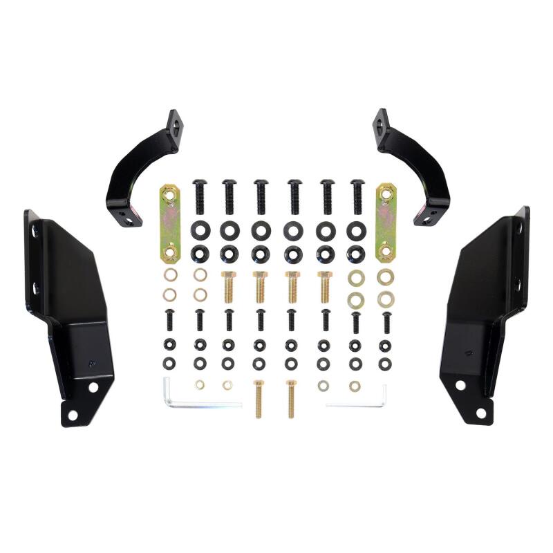 2021-2026 F-150 HDX Modular Black 3-Piece Grille Guard - View 3 | Dirty Garage