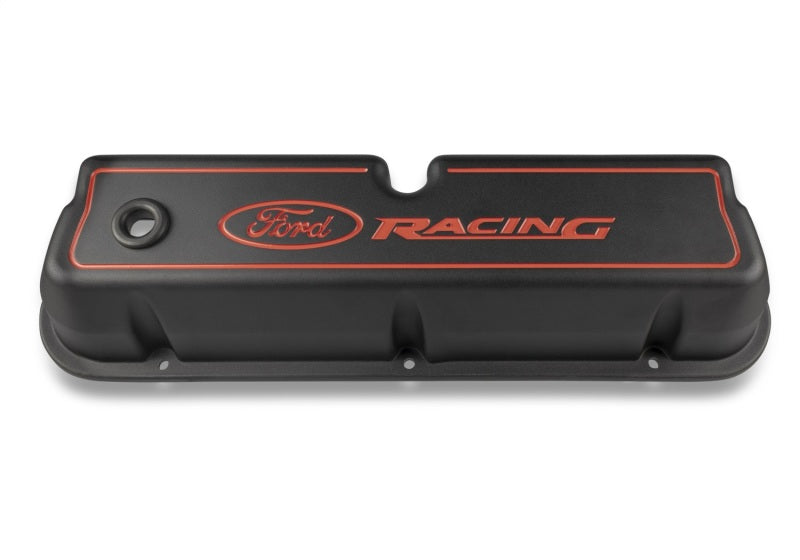 Universal Logo Die-Cast Black Valve Covers - View 11 | Dirty Garage