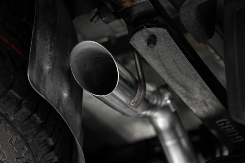 2023 GM Colorado Canyon 3" Stainless Steel Cat-Back Single High Clearance Rear Exit - View 3 | Dirty Garage